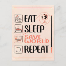 Super Geography Teacher Saves World Thank You Gift