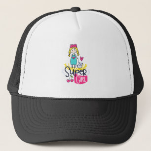 Super Girl Trucker Hat