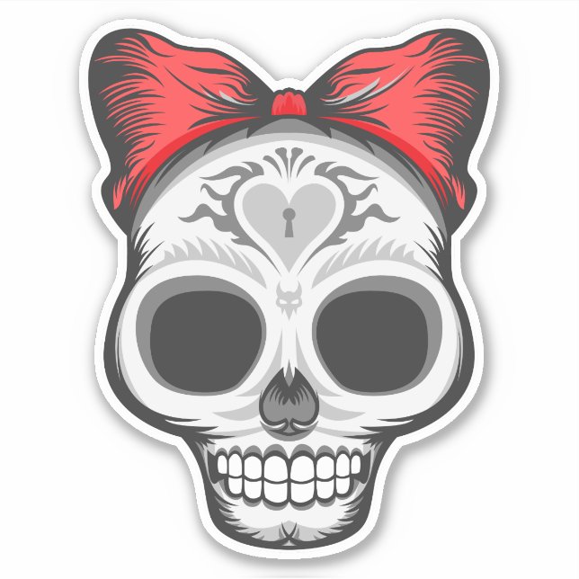 Super Girly Sugar Skull (Front)