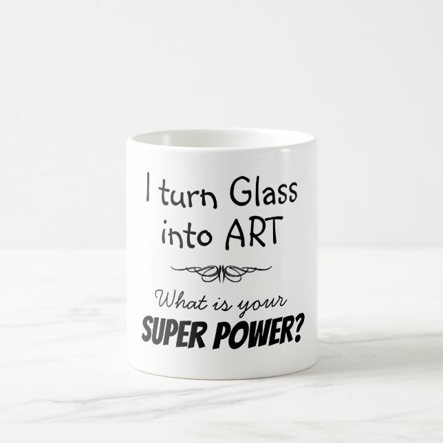 Super Glass Artist Mug (Center)