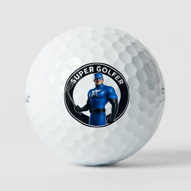 Super Golfer Titleist Pro V1 Golf Balls (Front)