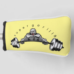 super gorilla   golf head cover