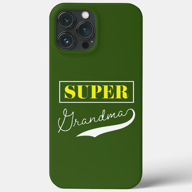 Super Grandma Case-Mate iPhone Case (Back)