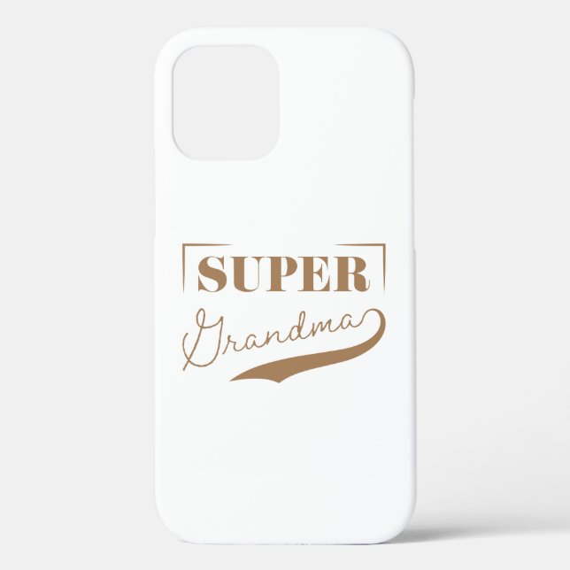 Super Grandma Case-Mate iPhone Case (Back)
