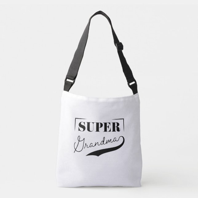 Super Grandma Crossbody Bag (Front)