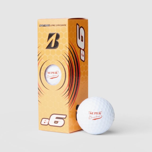 Super Grandma Golf Balls (Packaging)