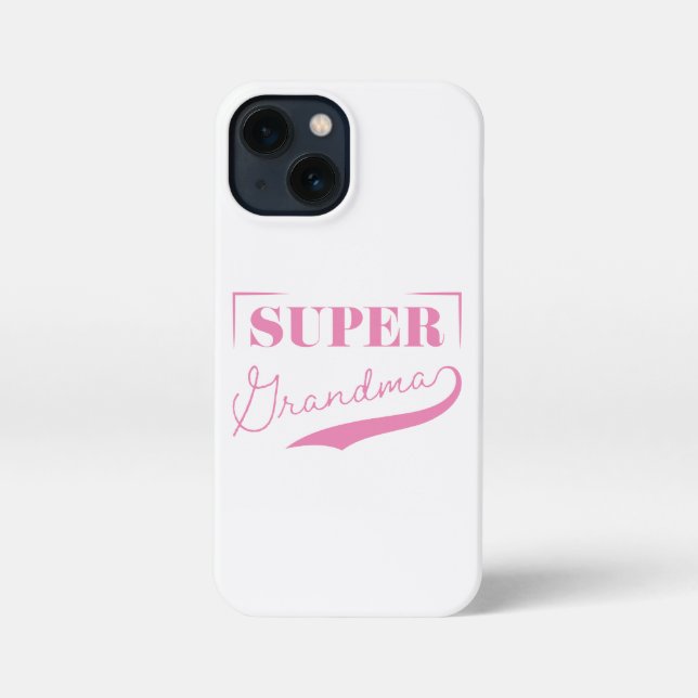 Super Grandma iPhone Case (Back)