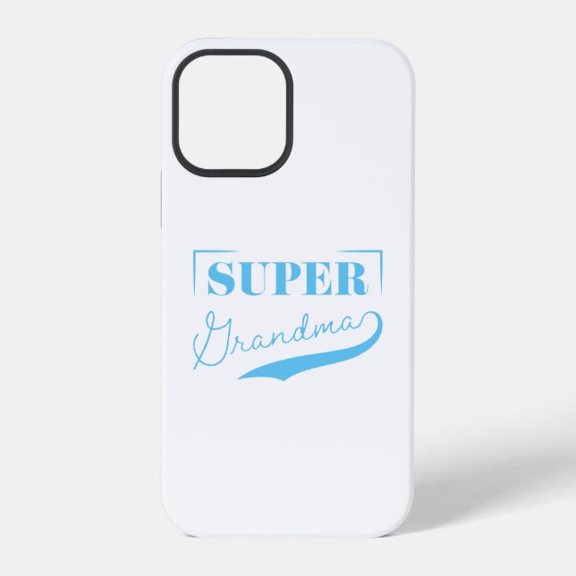 Super Grandma iPhone Case (Back)