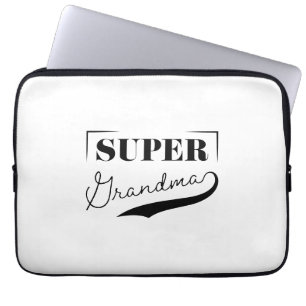 Super Grandma Laptop Sleeve