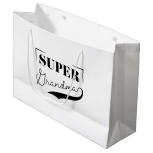 Super Grandma Large Gift Bag