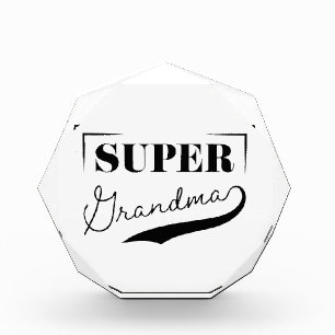 Super Grandma Photo Block