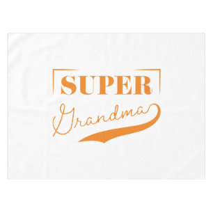 Super Grandma Tablecloth