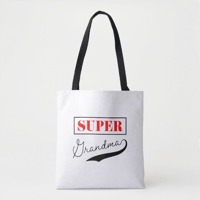 Super Grandma Tote Bag (Front)