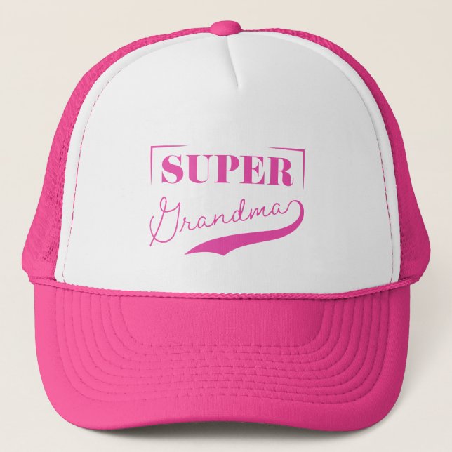 Super Grandma Trucker Hat (Front)