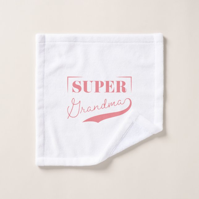 Super Grandma Wash Cloth (Wash Cloth)