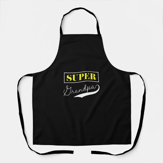 Super Grandpa Apron (Front)
