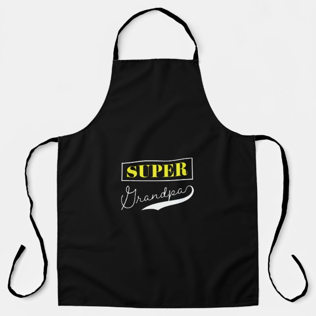 Super Grandpa Apron (Front)