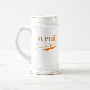 Super Grandpa Beer Stein