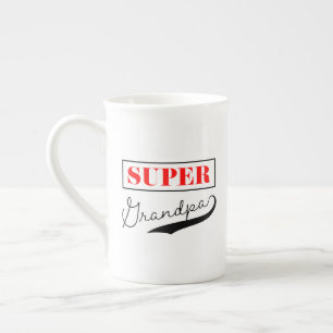 Super Grandpa Bone China Mug