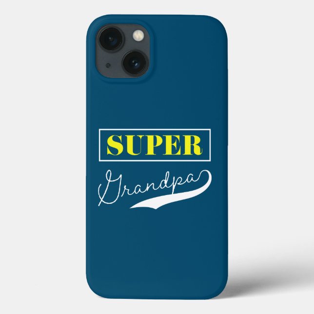Super Grandpa Case-Mate iPhone Case (Back)