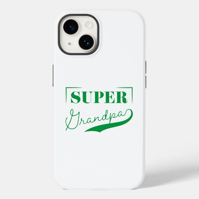 Super Grandpa Case-Mate iPhone Case (Back)
