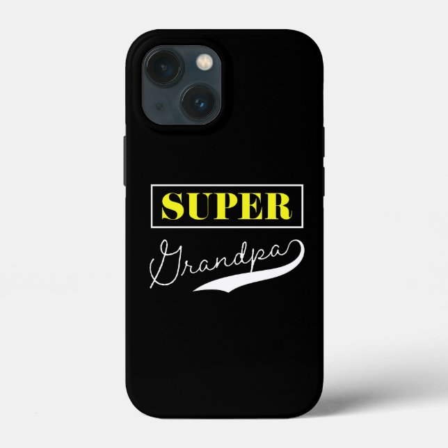 Super Grandpa Case-Mate iPhone Case (Back)