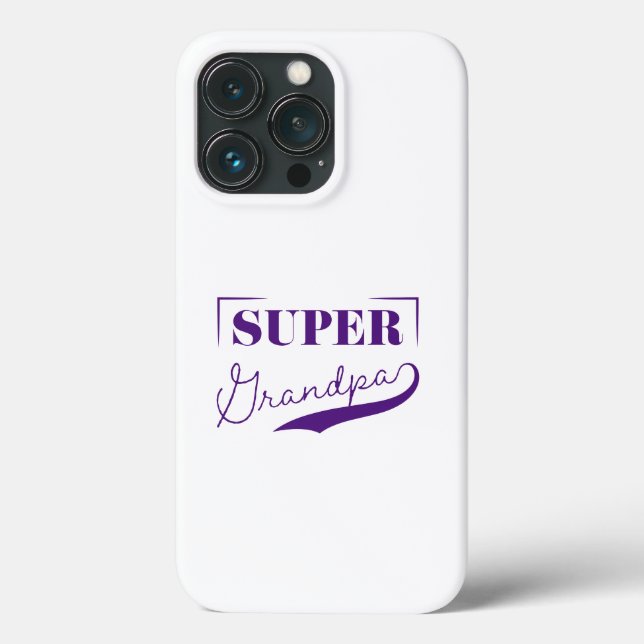 Super Grandpa Case-Mate iPhone Case (Back)