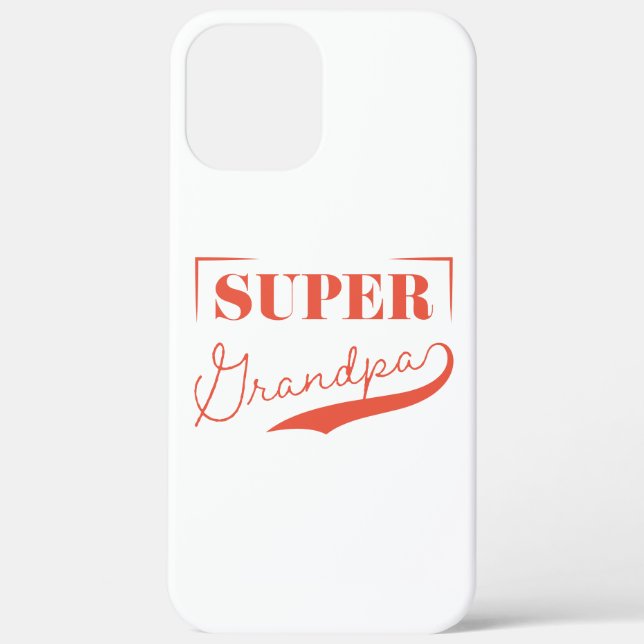 Super Grandpa Case-Mate iPhone Case (Back)