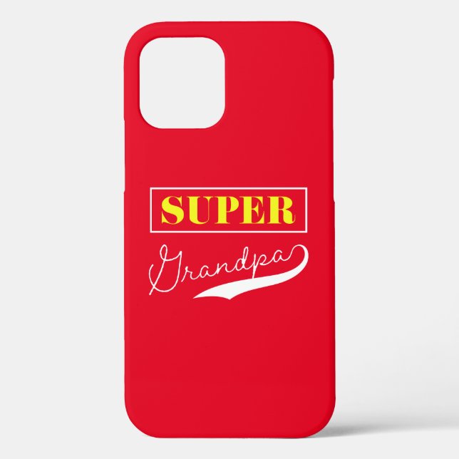 Super Grandpa Case-Mate iPhone Case (Back)