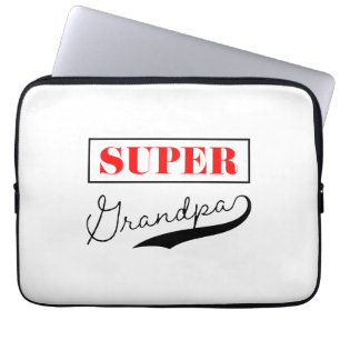 Super Grandpa Laptop Sleeve