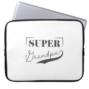 Super Grandpa Laptop Sleeve