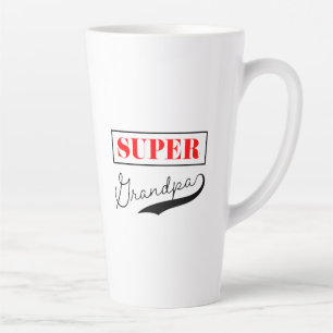 Super Grandpa Latte Mug
