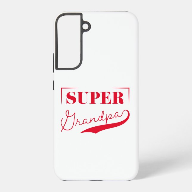 Super Grandpa Samsung Galaxy S22+ Case (Back)