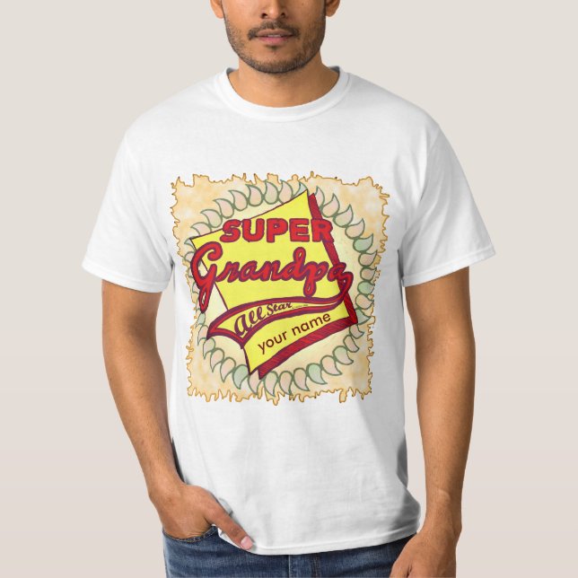 Super Grandpa  T-Shirt (Front)