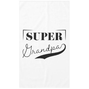 Super Grandpa Tablecloth