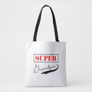 Super Grandpa Tote Bag
