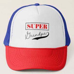 Super Grandpa Trucker Hat