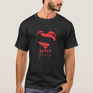 Super Granny Superhero Granny T Gift Mother Father T-Shirt