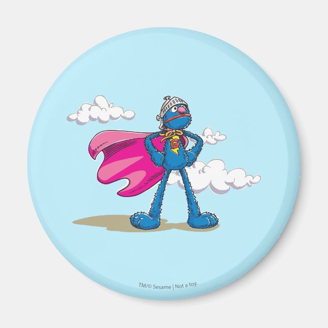 Super Grover Magnet (Front)
