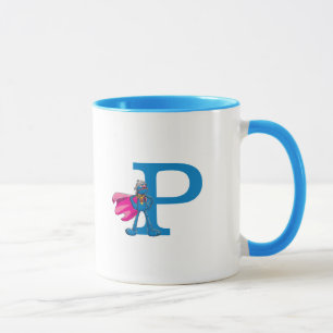Super Grover Monogram P Mug