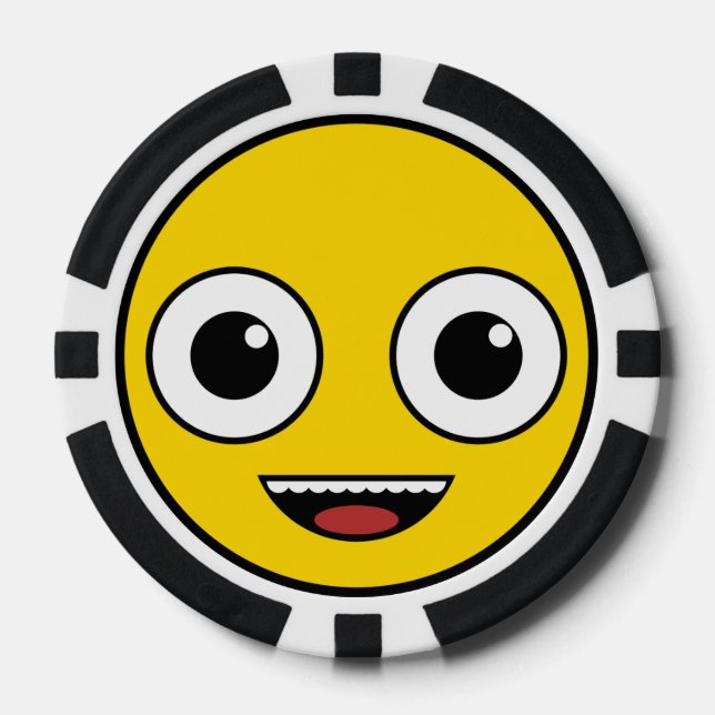 Super Happy Face Poker Chips (Front)