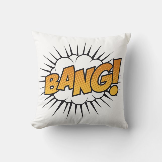 Super Hero Bang Pillow (Front)