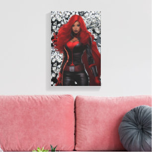 Super Hero Canvas Print