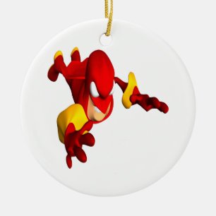 Super Hero Ceramic Tree Decoration