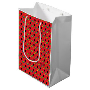 Super Hero Comics Colourful Bombs Bang Boom Fun Medium Gift Bag