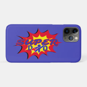 Super Hero Dad Comic Book Father's Day Case-Mate iPhone Case