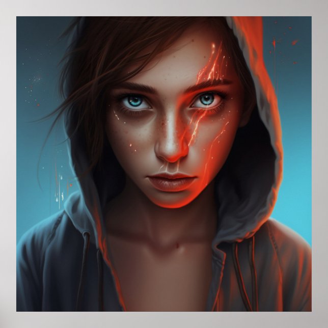 Super Hero Girl Poster (Front)