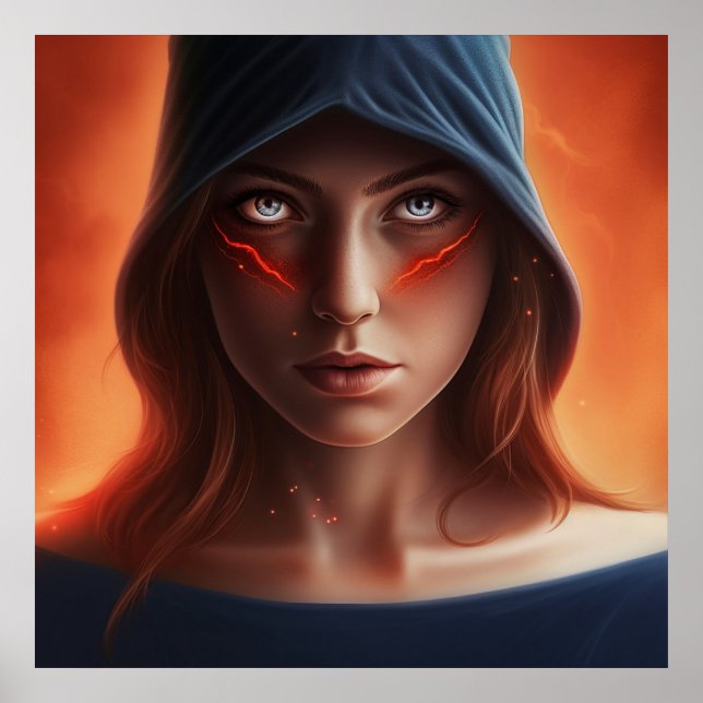 Super Hero Girl Poster (Front)