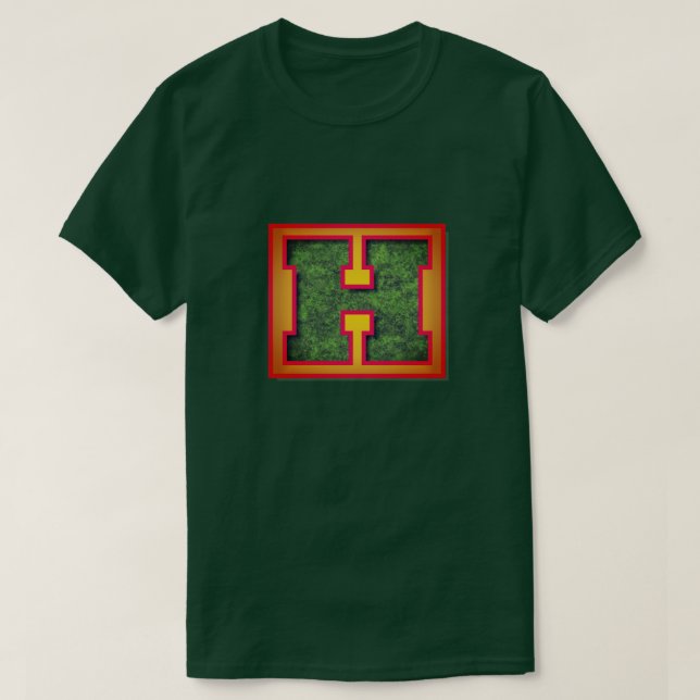 Super Hero "H" Insignia T-Shirt (Design Front)