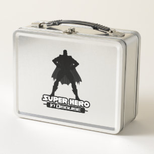 Super Hero In Disguise Metal Lunch Box